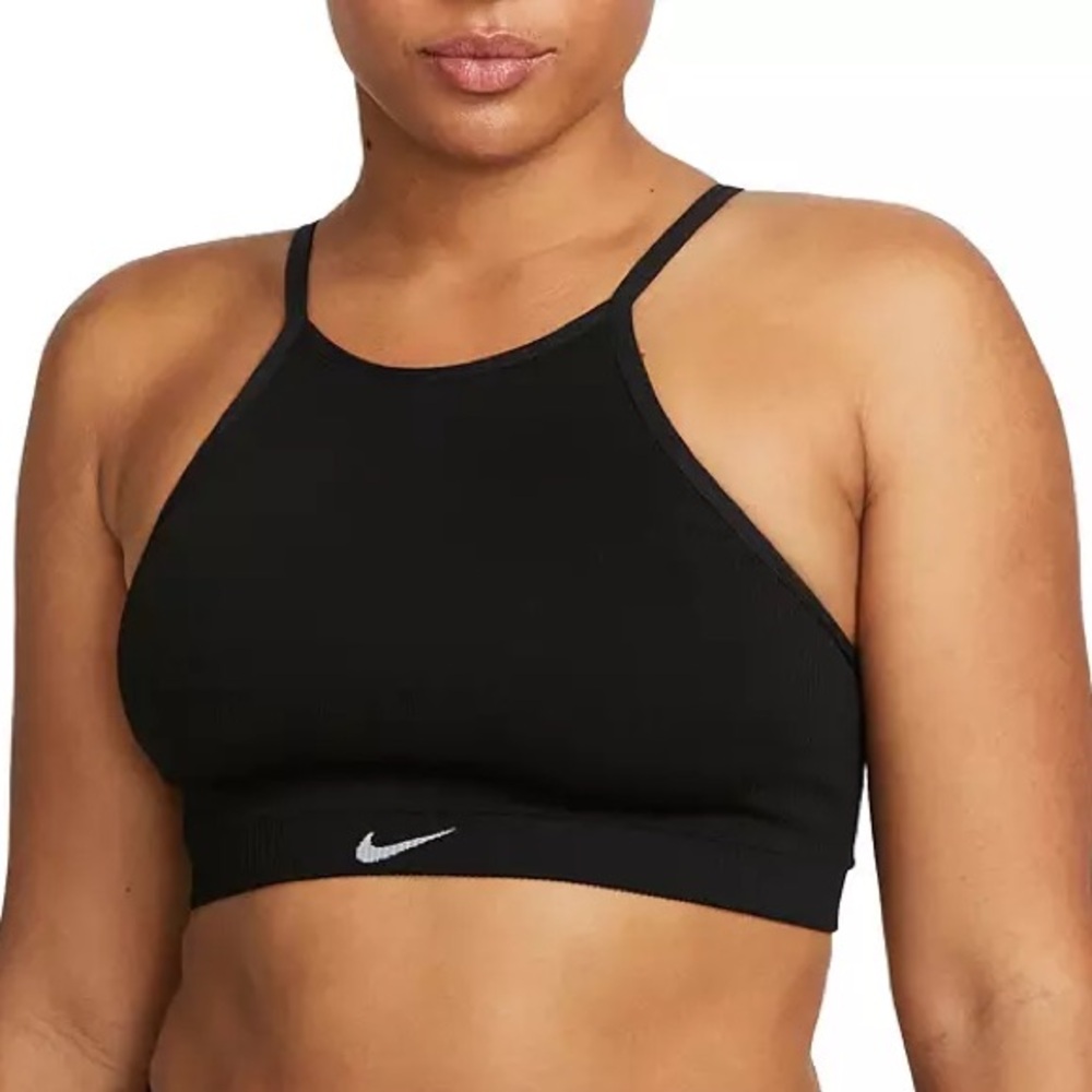 Nike Women's Indy Seamless Ribbed Light-Support Non-Padded Sports Bra